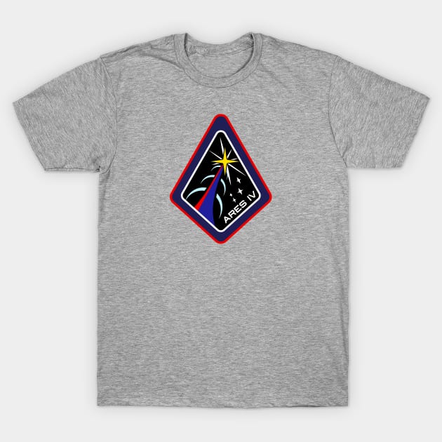 Ares IV Mission Patch T-Shirt by Ekliptik